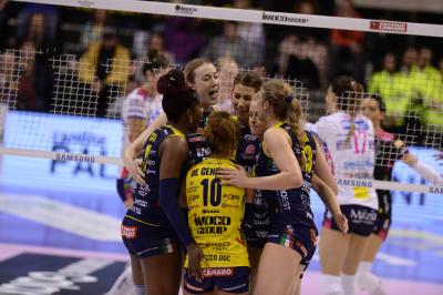TREVISO 04 05 2019 LEGAVOLLEY PLAYOFF  2018-2019  PROSECCO DOC IMOCO - IGOR GORGONZOLA NOVARA