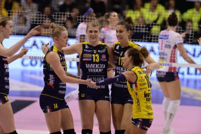 TREVISO 04 05 2019 LEGAVOLLEY PLAYOFF  2018-2019  PROSECCO DOC IMOCO - IGOR GORGONZOLA NOVARA