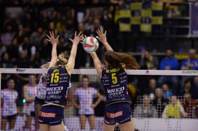 TREVISO 04 05 2019 LEGAVOLLEY PLAYOFF  2018-2019  PROSECCO DOC IMOCO - IGOR GORGONZOLA NOVARA