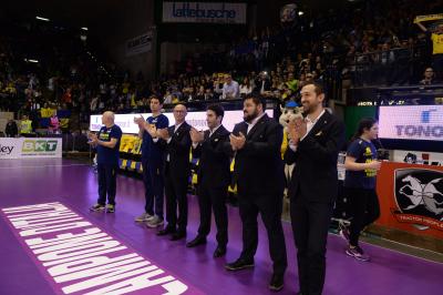 TREVISO 04 05 2019 LEGAVOLLEY PLAYOFF  2018-2019  PROSECCO DOC IMOCO - IGOR GORGONZOLA NOVARA