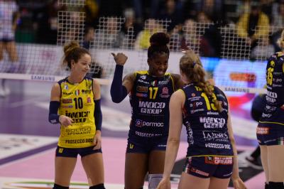 TREVISO 04 05 2019 LEGAVOLLEY PLAYOFF  2018-2019  PROSECCO DOC IMOCO - IGOR GORGONZOLA NOVARA