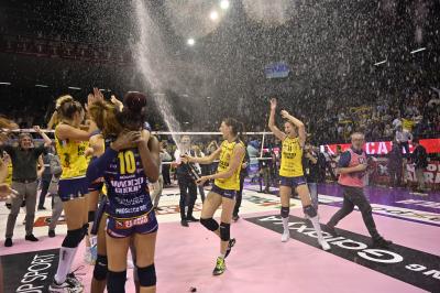 TREVISO 06 05 2019 LEGAVOLLEY PLAYOFF  2018-2019  PROSECCO DOC IMOCO - IGOR GORGONZOLA NOVARA
