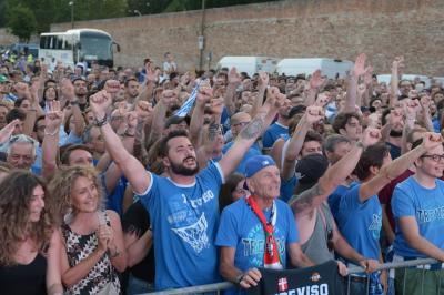 TREVISO 18 06 2019 LNP CAMPIONATO 2018-2019 DE LONGHI TREVISO BASKET - FESTA POROMOZIONE A1