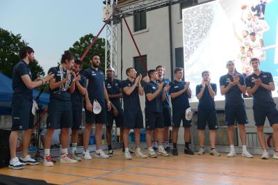 TREVISO 18 06 2019 LNP CAMPIONATO 2018-2019 DE LONGHI TREVISO BASKET - FESTA POROMOZIONE A1