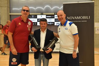 PIEVE DI SOLIGO  04 09 2019 LBA PRECAMPIONATO 2019-2020 NUTRIBULLET TREVISO BASKET - UMANA REYER VENEZIA
