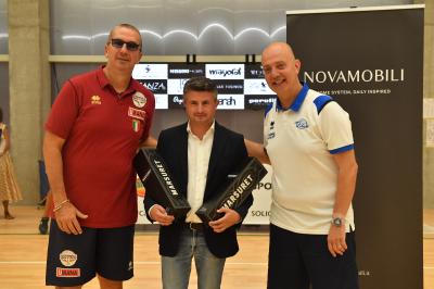 PIEVE DI SOLIGO  04 09 2019 LBA PRECAMPIONATO 2019-2020 NUTRIBULLET TREVISO BASKET - UMANA REYER VENEZIA