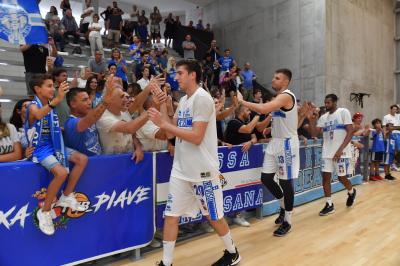 PIEVE DI SOLIGO  04 09 2019 LBA PRECAMPIONATO 2019-2020 NUTRIBULLET TREVISO BASKET - UMANA REYER VENEZIA