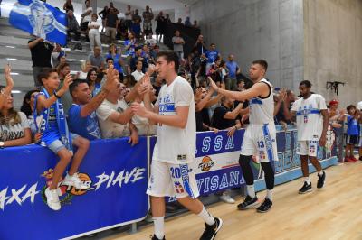 PIEVE DI SOLIGO  04 09 2019 LBA PRECAMPIONATO 2019-2020 NUTRIBULLET TREVISO BASKET - UMANA REYER VENEZIA