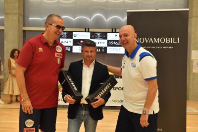 PIEVE DI SOLIGO  04 09 2019 LBA PRECAMPIONATO 2019-2020 NUTRIBULLET TREVISO BASKET - UMANA REYER VENEZIA