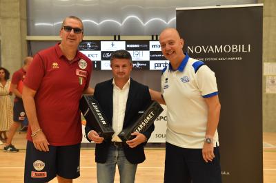 PIEVE DI SOLIGO  04 09 2019 LBA PRECAMPIONATO 2019-2020 NUTRIBULLET TREVISO BASKET - UMANA REYER VENEZIA