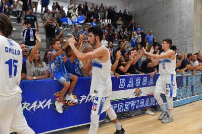PIEVE DI SOLIGO  04 09 2019 LBA PRECAMPIONATO 2019-2020 NUTRIBULLET TREVISO BASKET - UMANA REYER VENEZIA