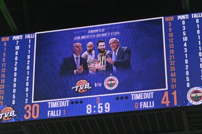 TREVISO  19 09 2019 LBA PRECAMPIONATO 2019-2020 NUTRIBULLET TREVISO BASKET - FENERBACHE