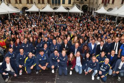 CONEGLIANO 22 09 2019 LEGAVOLLEY 2019-2020 PROSECCO DOC IMOCO  - PRESENTAZIONE SQUADRA PIAZZA CIME CONEGLIANO