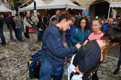 CONEGLIANO 22 09 2019 LEGAVOLLEY 2019-2020 PROSECCO DOC IMOCO  - PRESENTAZIONE SQUADRA PIAZZA CIME CONEGLIANO