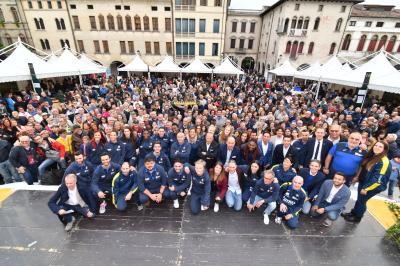 CONEGLIANO 22 09 2019 LEGAVOLLEY 2019-2020 PROSECCO DOC IMOCO  - PRESENTAZIONE SQUADRA PIAZZA CIME CONEGLIANO