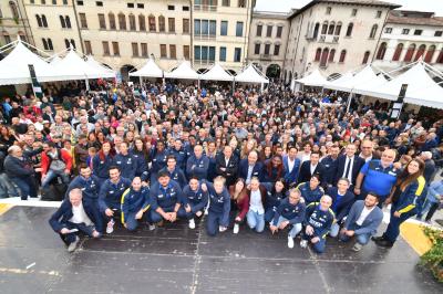 CONEGLIANO 22 09 2019 LEGAVOLLEY 2019-2020 PROSECCO DOC IMOCO  - PRESENTAZIONE SQUADRA PIAZZA CIME CONEGLIANO