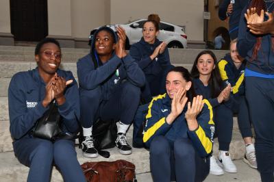 CONEGLIANO 22 09 2019 LEGAVOLLEY 2019-2020 PROSECCO DOC IMOCO  - PRESENTAZIONE SQUADRA PIAZZA CIME CONEGLIANO