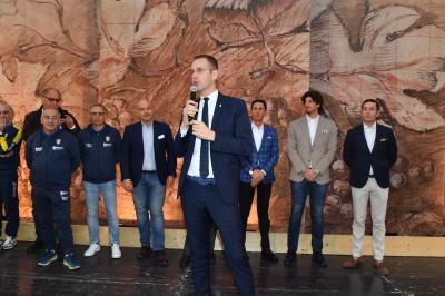 CONEGLIANO 22 09 2019 LEGAVOLLEY 2019-2020 PROSECCO DOC IMOCO  - PRESENTAZIONE SQUADRA PIAZZA CIME CONEGLIANO