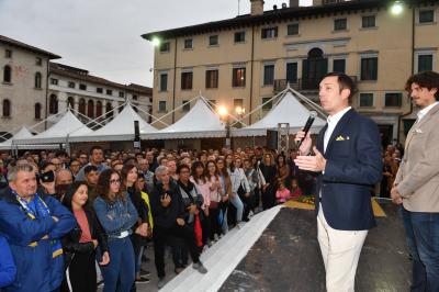 CONEGLIANO 22 09 2019 LEGAVOLLEY 2019-2020 PROSECCO DOC IMOCO  - PRESENTAZIONE SQUADRA PIAZZA CIME CONEGLIANO