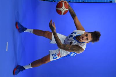 TREVISO  24 09 2019 LBA CAMPIONATO 2019-2020 NUTRIBULLET TREVISO BASKET - SHOOTING MAGLIA GIOCO
