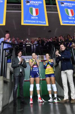 TREVISO 13 10 2019  LEGAVOLLEY FEMMINILE CAMPIONATO 2019-2020  PROSECCO DOC IMOCO - SAUGELLA MONZA