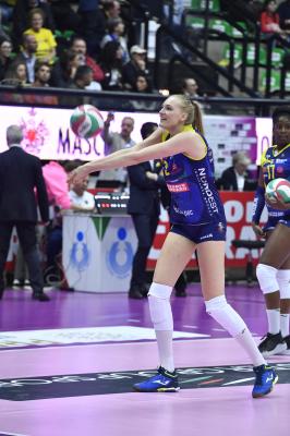 TREVISO 13 10 2019  LEGAVOLLEY FEMMINILE CAMPIONATO 2019-2020  PROSECCO DOC IMOCO - SAUGELLA MONZA