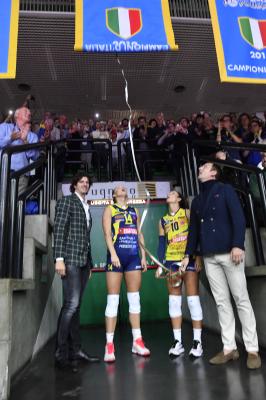 TREVISO 13 10 2019  LEGAVOLLEY FEMMINILE CAMPIONATO 2019-2020  PROSECCO DOC IMOCO - SAUGELLA MONZA