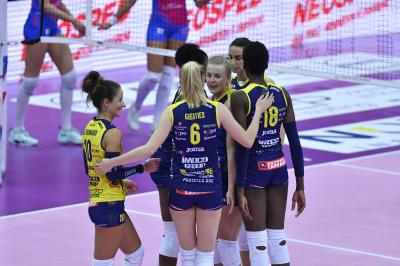 TREVISO 13 10 2019  LEGAVOLLEY FEMMINILE CAMPIONATO 2019-2020  PROSECCO DOC IMOCO - SAUGELLA MONZA