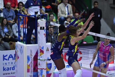 TREVISO 13 10 2019  LEGAVOLLEY FEMMINILE CAMPIONATO 2019-2020  PROSECCO DOC IMOCO - SAUGELLA MONZA