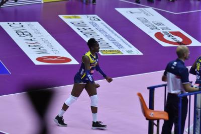 TREVISO 13 10 2019  LEGAVOLLEY FEMMINILE CAMPIONATO 2019-2020  PROSECCO DOC IMOCO - SAUGELLA MONZA