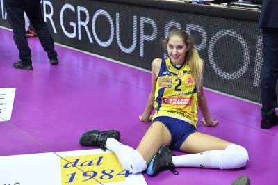 TREVISO 13 10 2019  LEGAVOLLEY FEMMINILE CAMPIONATO 2019-2020  PROSECCO DOC IMOCO - SAUGELLA MONZA