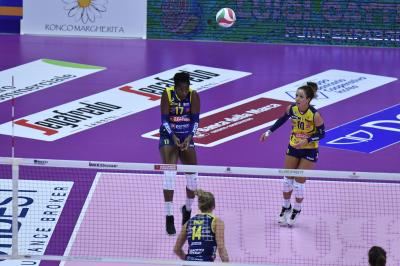 TREVISO 13 10 2019  LEGAVOLLEY FEMMINILE CAMPIONATO 2019-2020  PROSECCO DOC IMOCO - SAUGELLA MONZA