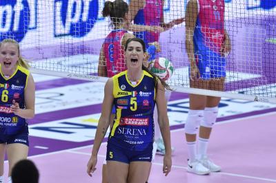 TREVISO 13 10 2019  LEGAVOLLEY FEMMINILE CAMPIONATO 2019-2020  PROSECCO DOC IMOCO - SAUGELLA MONZA