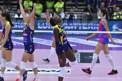 TREVISO 13 10 2019  LEGAVOLLEY FEMMINILE CAMPIONATO 2019-2020  PROSECCO DOC IMOCO - SAUGELLA MONZA