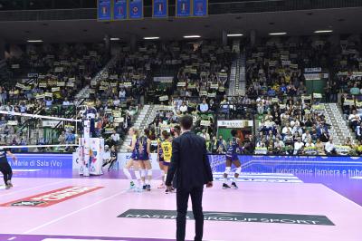 TREVISO 13 10 2019  LEGAVOLLEY FEMMINILE CAMPIONATO 2019-2020  PROSECCO DOC IMOCO - SAUGELLA MONZA