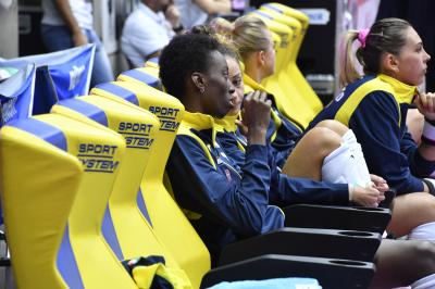 TREVISO 13 10 2019  LEGAVOLLEY FEMMINILE CAMPIONATO 2019-2020  PROSECCO DOC IMOCO - SAUGELLA MONZA