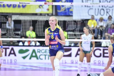 TREVISO 13 10 2019  LEGAVOLLEY FEMMINILE CAMPIONATO 2019-2020  PROSECCO DOC IMOCO - SAUGELLA MONZA