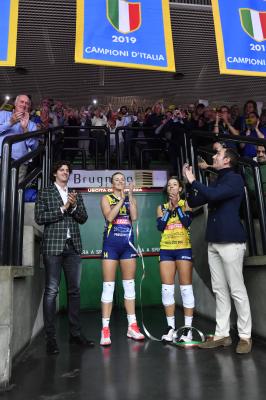 TREVISO 13 10 2019  LEGAVOLLEY FEMMINILE CAMPIONATO 2019-2020  PROSECCO DOC IMOCO - SAUGELLA MONZA