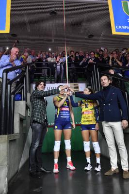 TREVISO 13 10 2019  LEGAVOLLEY FEMMINILE CAMPIONATO 2019-2020  PROSECCO DOC IMOCO - SAUGELLA MONZA