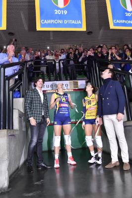 TREVISO 13 10 2019  LEGAVOLLEY FEMMINILE CAMPIONATO 2019-2020  PROSECCO DOC IMOCO - SAUGELLA MONZA