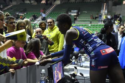 TREVISO 13 10 2019  LEGAVOLLEY FEMMINILE CAMPIONATO 2019-2020  PROSECCO DOC IMOCO - SAUGELLA MONZA
