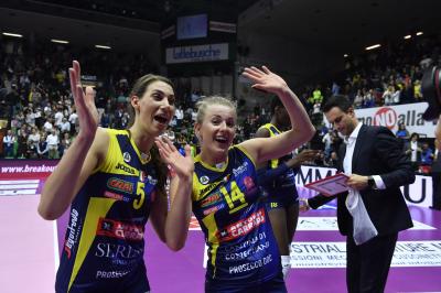TREVISO 13 10 2019  LEGAVOLLEY FEMMINILE CAMPIONATO 2019-2020  PROSECCO DOC IMOCO - SAUGELLA MONZA