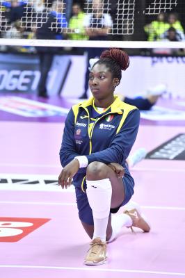 TREVISO 13 10 2019  LEGAVOLLEY FEMMINILE CAMPIONATO 2019-2020  PROSECCO DOC IMOCO - SAUGELLA MONZA