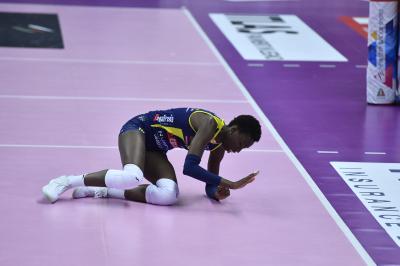 TREVISO 13 10 2019  LEGAVOLLEY FEMMINILE CAMPIONATO 2019-2020  PROSECCO DOC IMOCO - SAUGELLA MONZA