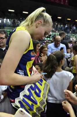 TREVISO 13 10 2019  LEGAVOLLEY FEMMINILE CAMPIONATO 2019-2020  PROSECCO DOC IMOCO - SAUGELLA MONZA