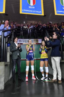 TREVISO 13 10 2019  LEGAVOLLEY FEMMINILE CAMPIONATO 2019-2020  PROSECCO DOC IMOCO - SAUGELLA MONZA