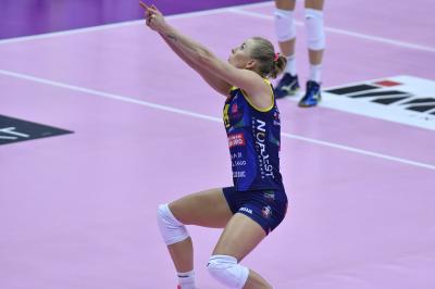 TREVISO 13 10 2019  LEGAVOLLEY FEMMINILE CAMPIONATO 2019-2020  PROSECCO DOC IMOCO - SAUGELLA MONZA