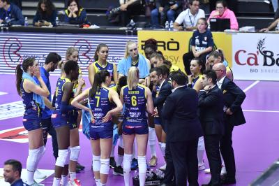 TREVISO 13 10 2019  LEGAVOLLEY FEMMINILE CAMPIONATO 2019-2020  PROSECCO DOC IMOCO - SAUGELLA MONZA