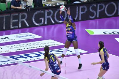 TREVISO 13 10 2019  LEGAVOLLEY FEMMINILE CAMPIONATO 2019-2020  PROSECCO DOC IMOCO - SAUGELLA MONZA