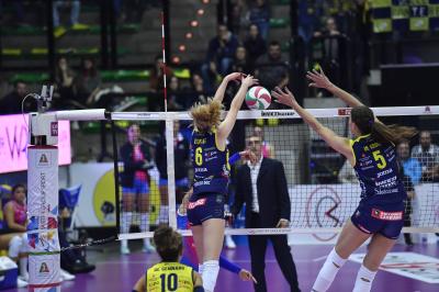 TREVISO 13 10 2019  LEGAVOLLEY FEMMINILE CAMPIONATO 2019-2020  PROSECCO DOC IMOCO - SAUGELLA MONZA